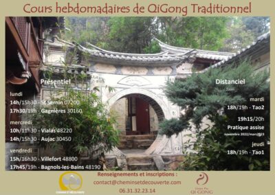 Qi Gong 2022 - Chemins et Découverte - Jonathan Loyal